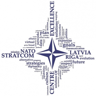 NATO Strategic Communications Center of Excellence logo