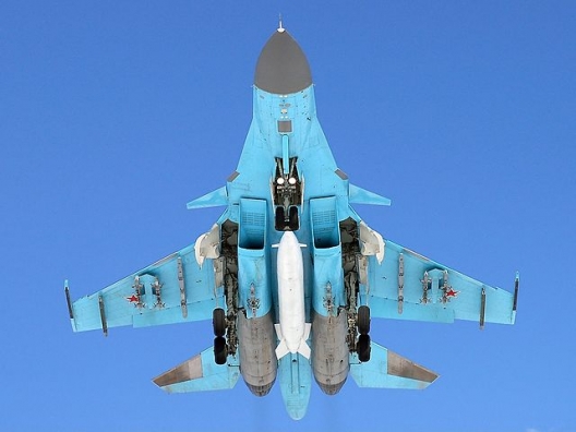 Russian Su-27 fighter jet, March 27, 2009