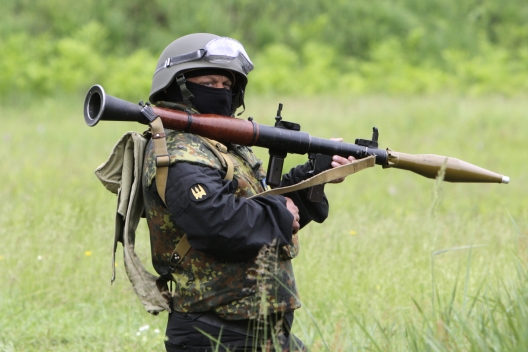 Member of Donbass militia, June 2, 2014