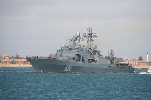 Russian destroyer Vice-Admiral Kulakov