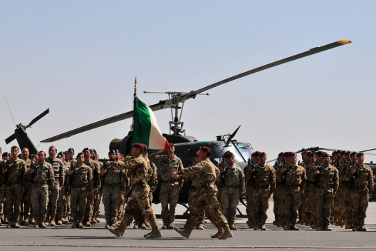 Italian troops in Afghanistan, Sept. 28, 2011