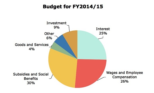 Budget for 2014-15