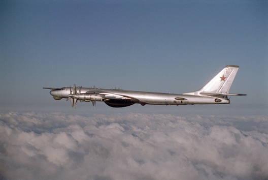 Russian Tu-95 Bear bomber