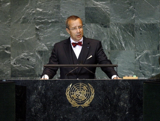 Estonian President Toomas Henrik Ilves, Sept. 25, 2009 