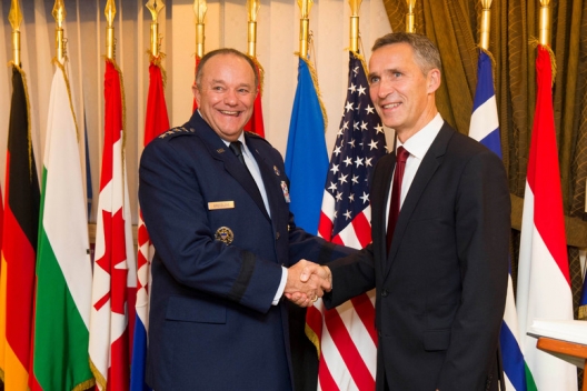 SACEUR Gen. Philip Breedlove and Secretary General Jens Stoltenberg, October 24, 2014