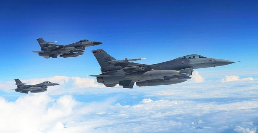 US F-16s participating in Baltic exercise, June 13, 2014