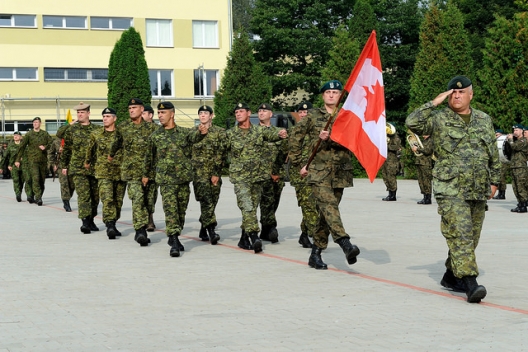 Canadian soldiers in Exercise MAPLE ARCH in Poland, Sept. 9, 2014
