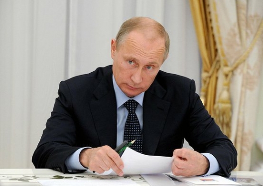 Russian President Vladimir Putin, Oct. 1, 2014