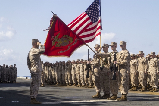 Members of the 26th Marine Expeditionary Unit, April 24, 2013