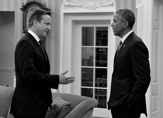 Prime Minister David Cameron and President Barack Obama, Jan. 16, 2015