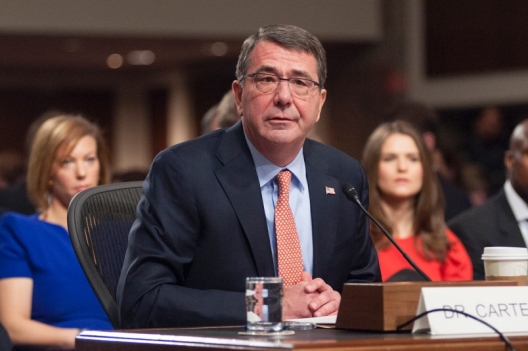 Ash Carter testifying to Senate Armed Services Committee, Feb. 4, 2015
