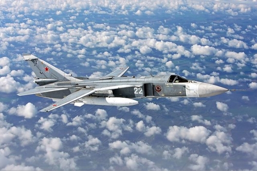 Russian Su-24 bomber, May 2009
