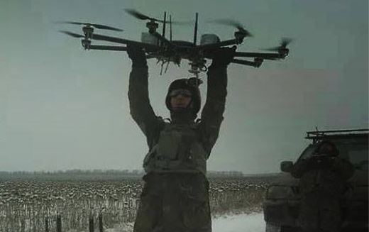 The Aerorozvidka project has 16 drones