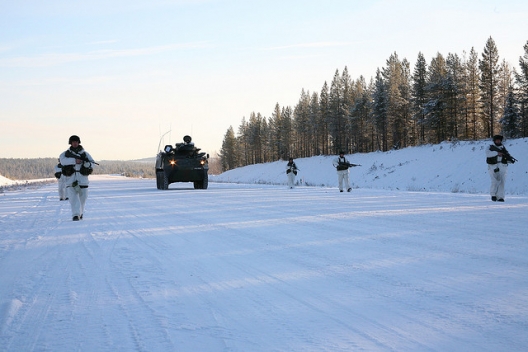 Nordic Battle Group Training in Sweden, Nov. 7, 2007
