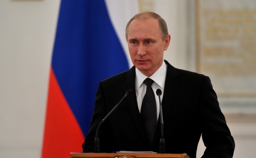 Russian President Vladimir Putin, April 9, 2015