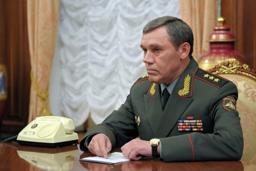 Chief of the Russian General Staff General Valery Gerasimov, Nov. 9, 2012