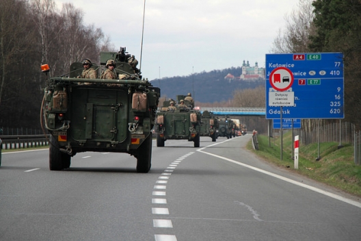 2nd Cavalry soldiers near Krakow, March 26, 2015