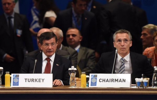 Turkish Prime Minister Ahmet Davutoğlu and Secretary General Jens Stoltenberg, May 13, 2015