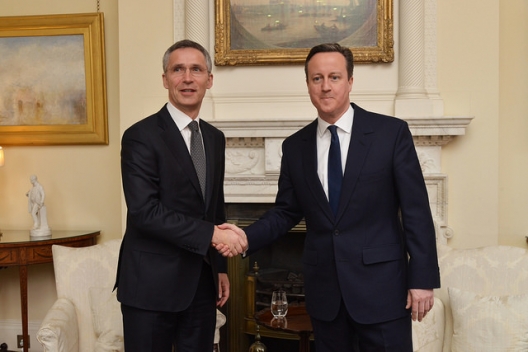 Secretary General Jens Stoltenberg and UK Prime Minister, David Cameron, March 13, 2015