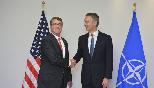 Secretary of Defense Ash Carter and Secretary General Jens Stoltenberg, June 24, 2015