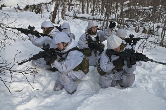 Norwegian soldiers, March 6, 2010