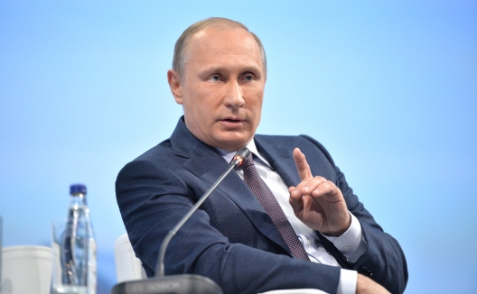 Russian President Vladimir Putin, June 18, 2015