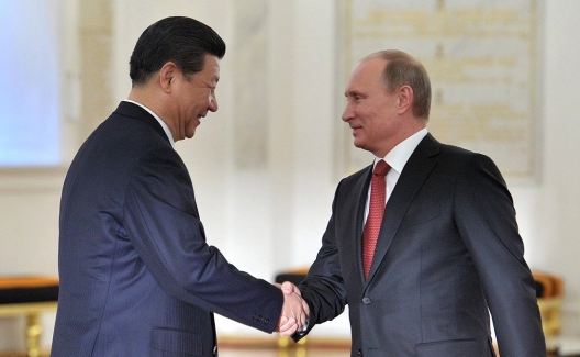 Chinese President Xi JinPing and Russian President Vladimir Putin,  March 22, 2013