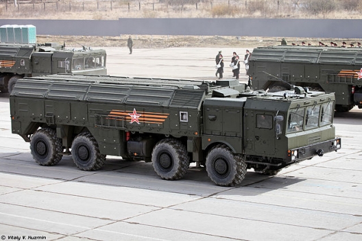 9P78-1 TEL for Iskander-M missile system, April 22, 2015