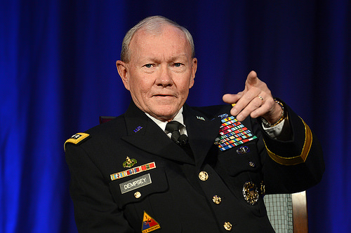Chairman of the Joint Chiefs of Staff, Gen. Martin Dempsey, July 30, 2015