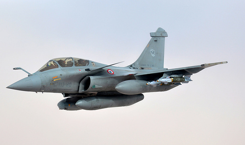 French Rafale jet, March 17, 2013