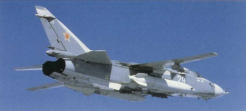Su-24 fighter bomber, Sept. 26, 2009
