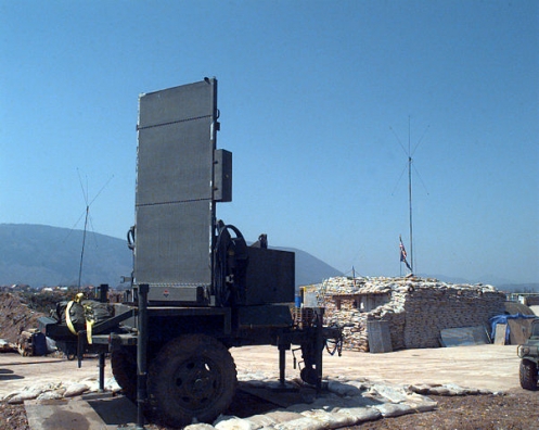 US  AN/TPQ-36 radar system, April 20, 1996