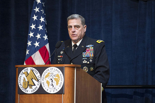 Army Chief of Staff, Gen. Mark A. Milley, Oct. 13, 2015 