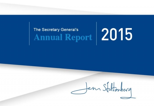 The 2015 annual report by NATO's Secretary General