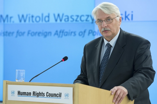 Polish Foreign Minister Witold Waszczykowski, March 2, 2016