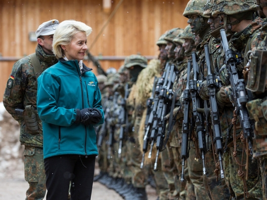 German Defense Minister Ursula von der Leyen, March 23, 2016