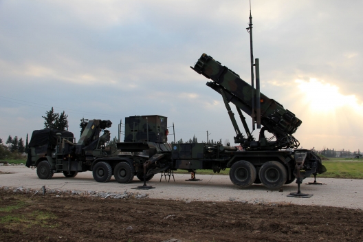 Dutch Patriot battery deployed in Turkey, Jan. 25, 2013
