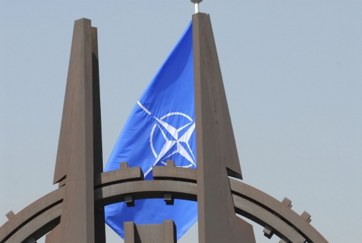 Flag at NATO headquarters