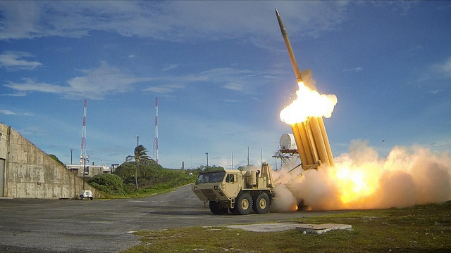 Terminal High Altitude Area Defense (THAAD) interceptor test, Sept. 10, 2013
