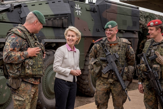 German Defense Minister Ursula von der Leyen, June 18, 2015