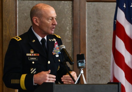 Gen. Edward Cardon, commander of U.S. Army Cyber Command and Second Army, April 21, 2016 (photo: David Vergun/US Army)