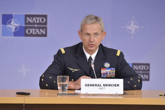General Denis Mercier, Supreme Allied Commander Transformation, May 18, 2016 (photo: NATO)