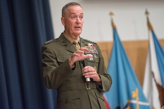 Gen. Joseph Dunford, chairman of the Joint Chiefs of Staff, August 23, 2016