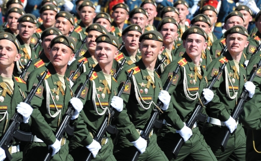 Military parade in Moscow, May 9, 2016