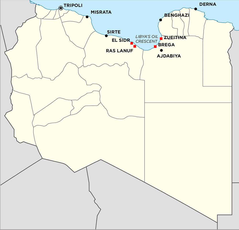 Libya-Oil fields