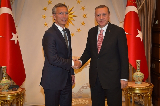 Secretary General Jens Stoltenberg and Turkish President Recep Tayyip Erdogan, Sept. 8, 2016