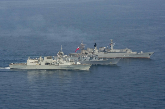 Part of NATO's Standing Maritime Group 2 in the Black Sea, July 28, 2016