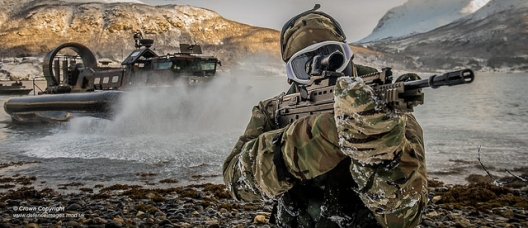 Royal Marines training in Norway, Feb. 2, 2016