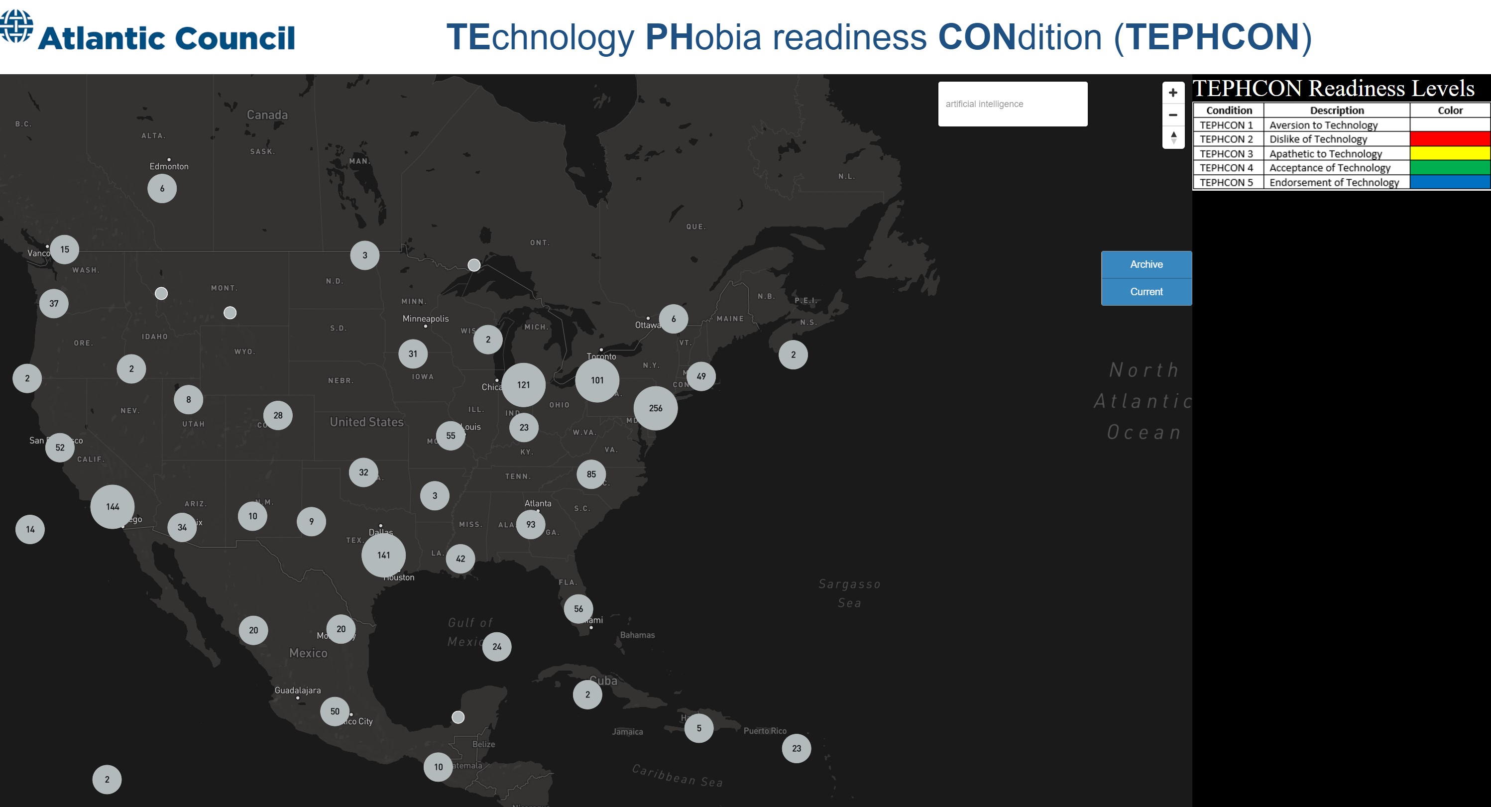 TEPHCON Map