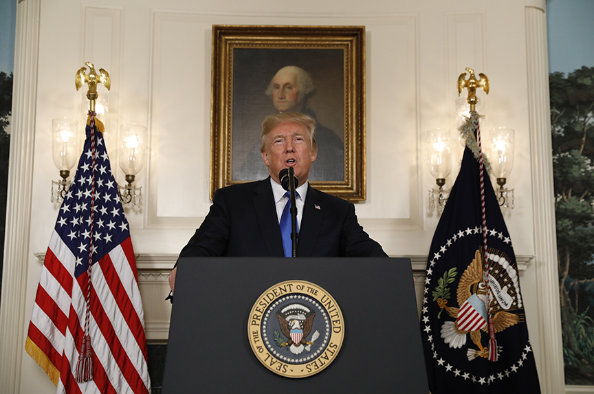 Trump deve anunciar retirada do acordo nuclear iraniano